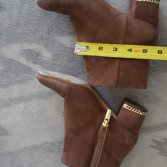 Michael Kors Brown suede booties size 5.5 - Picture 13 of 14